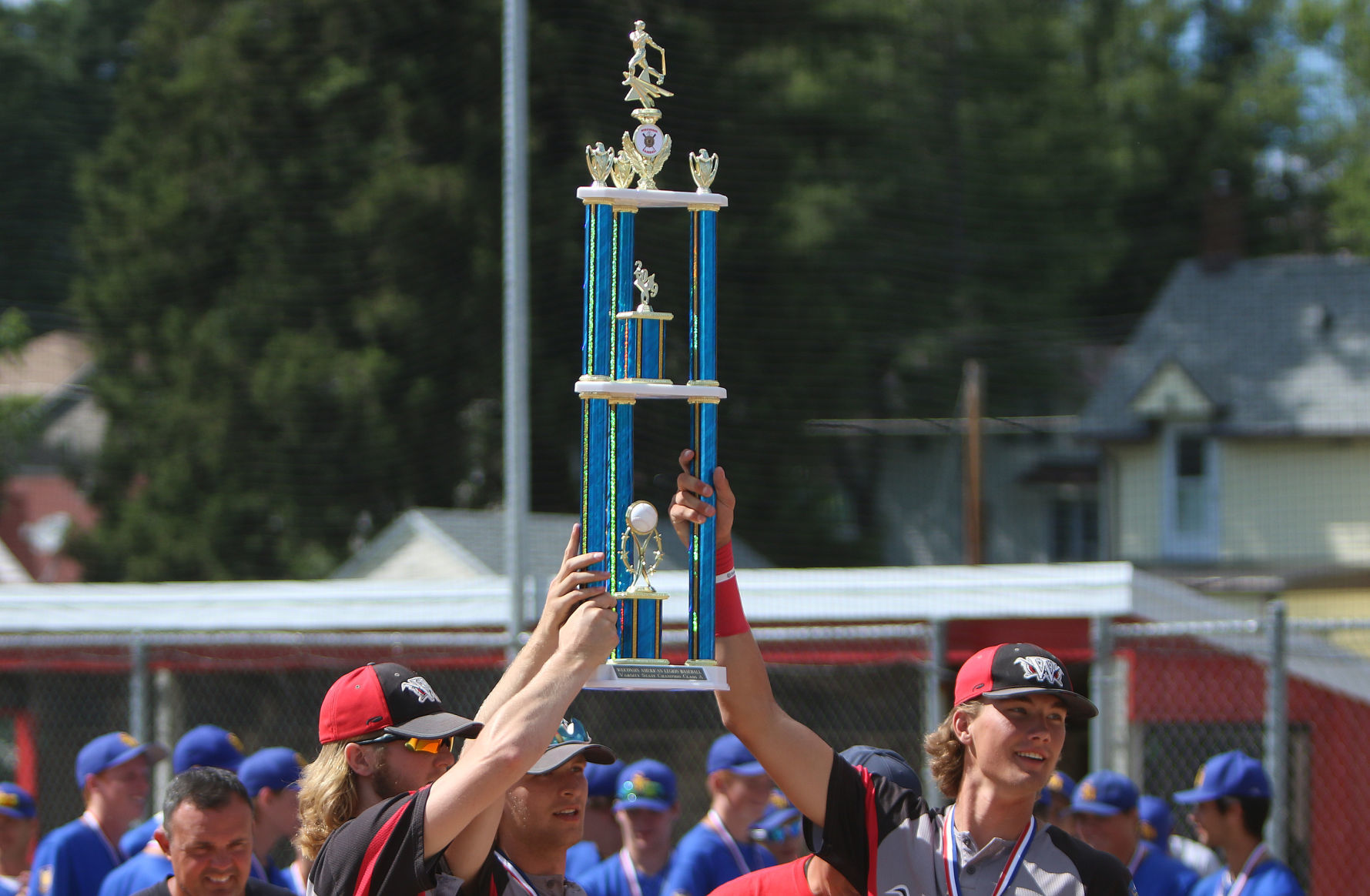 Waupun American Legion State Champs Trophy Photo